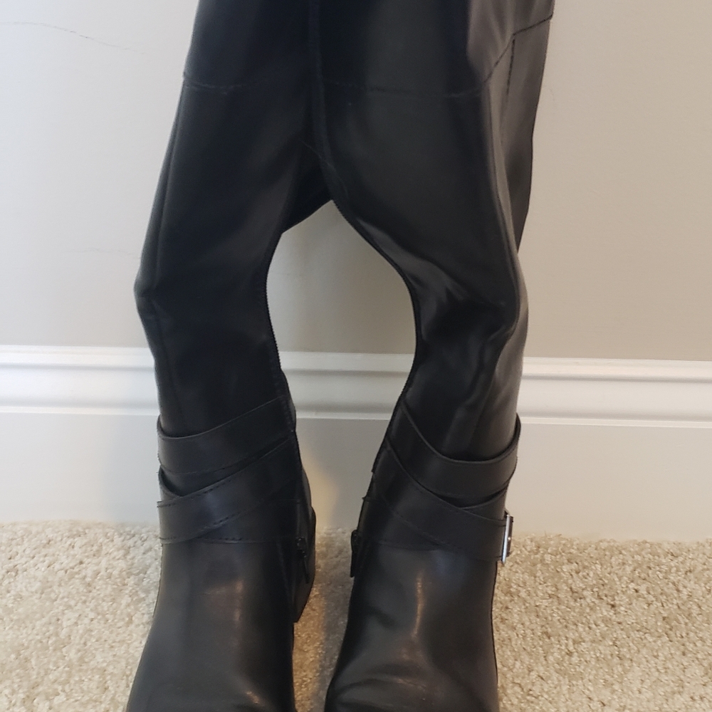 New Black Riding Boots